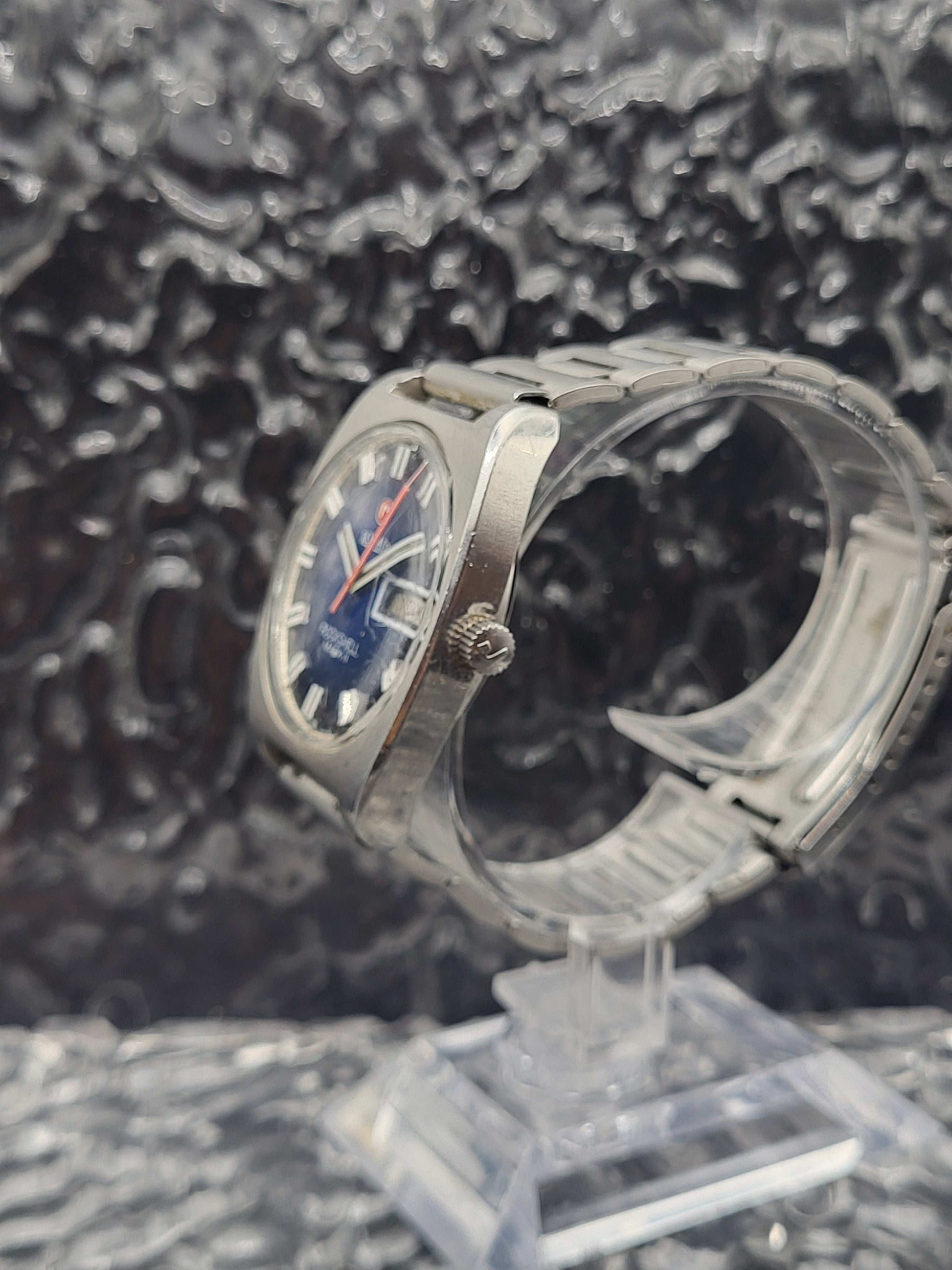 Roamer Rockshell Mark II - Mark 2 - Day Date - Blue