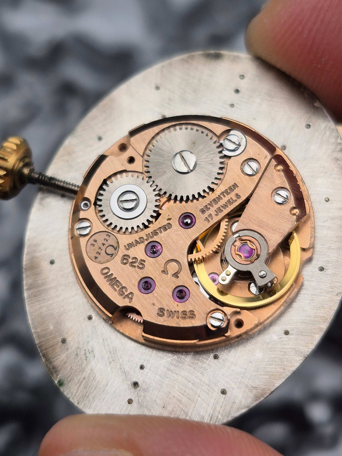 Omega Oval Dresswatch Ref. 511.416 Gold Tone Manual Wound - Red Robin Watches