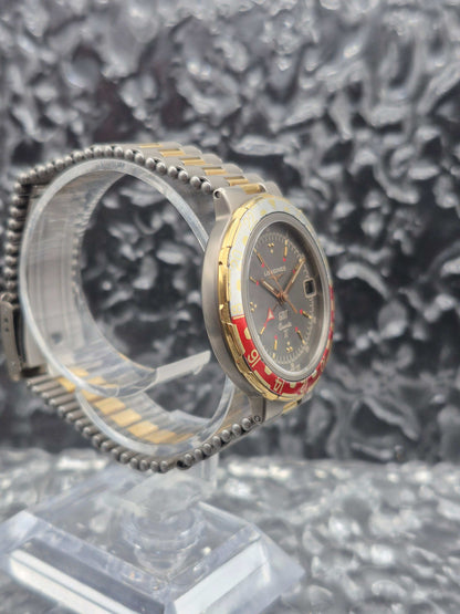 Longines Conquest Titanium GMT Quartz Vintage Two Tone