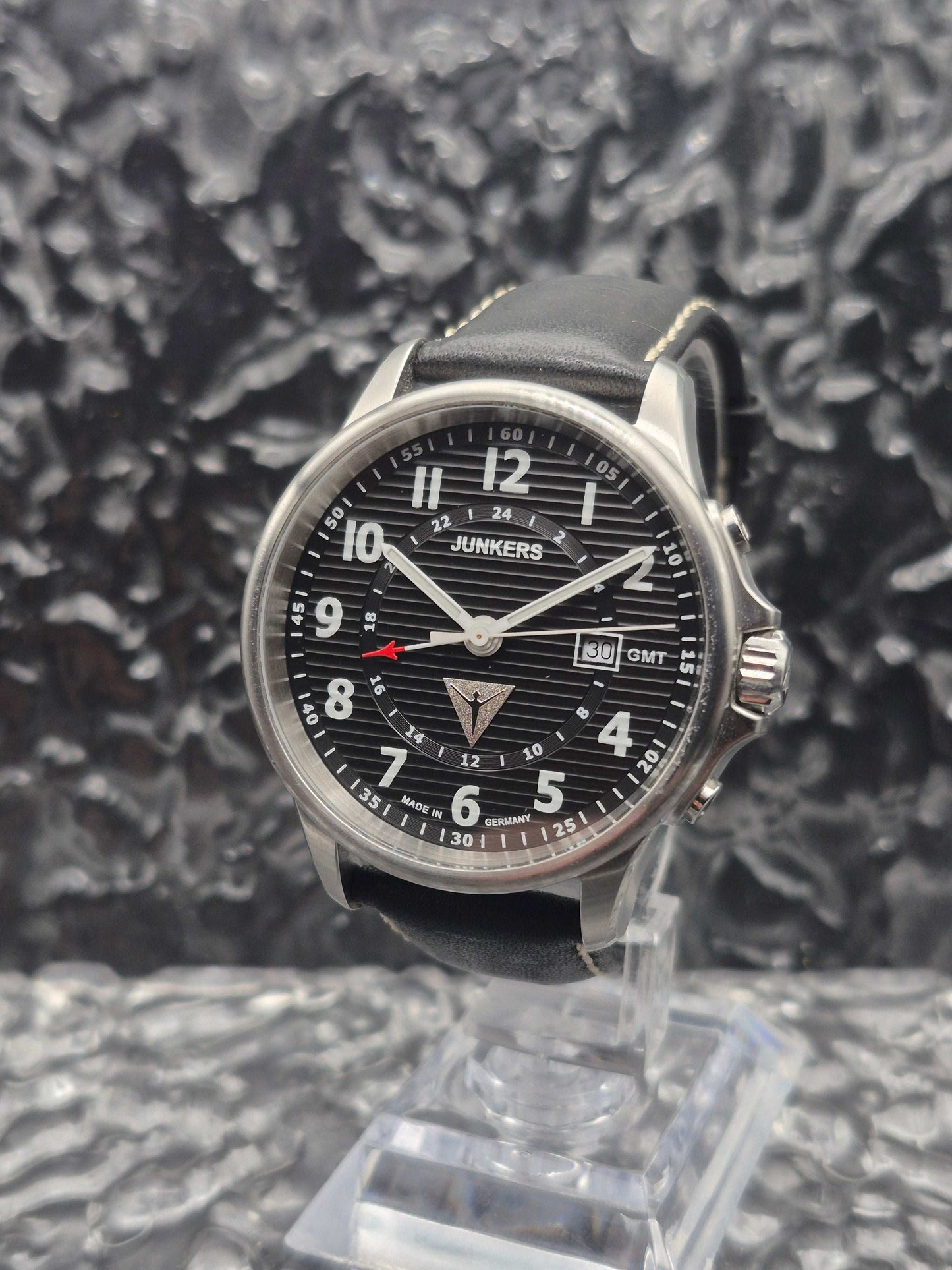 Junkers GMT Tante JU 52 Ref. 6848-2 Full Set Quartz - Red Robin Watches