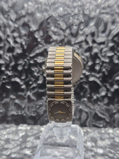 Longines Conquest Titanium GMT Quartz Vintage Two Tone