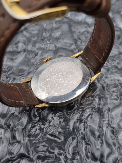 Omega Oval Dresswatch Ref. 511.416 Gold Tone Manual Wound - Red Robin Watches