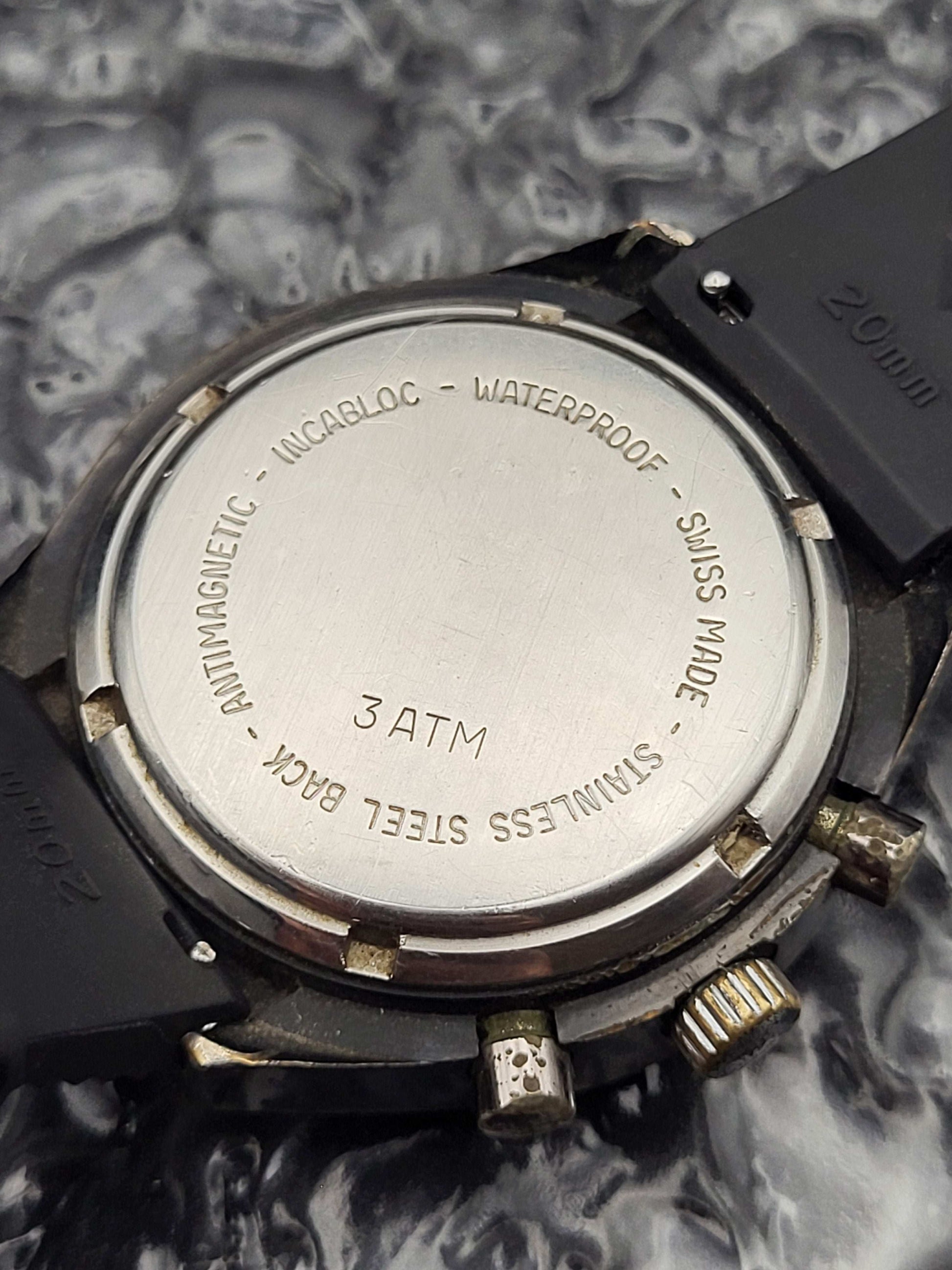 Meister Anker Chronograph - Cal. Valjoux 7733 - Black PVD Case
