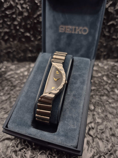 Seiko Rivoli Half Moon Ref. 1N00-F100 Full Set Titanium May 1996