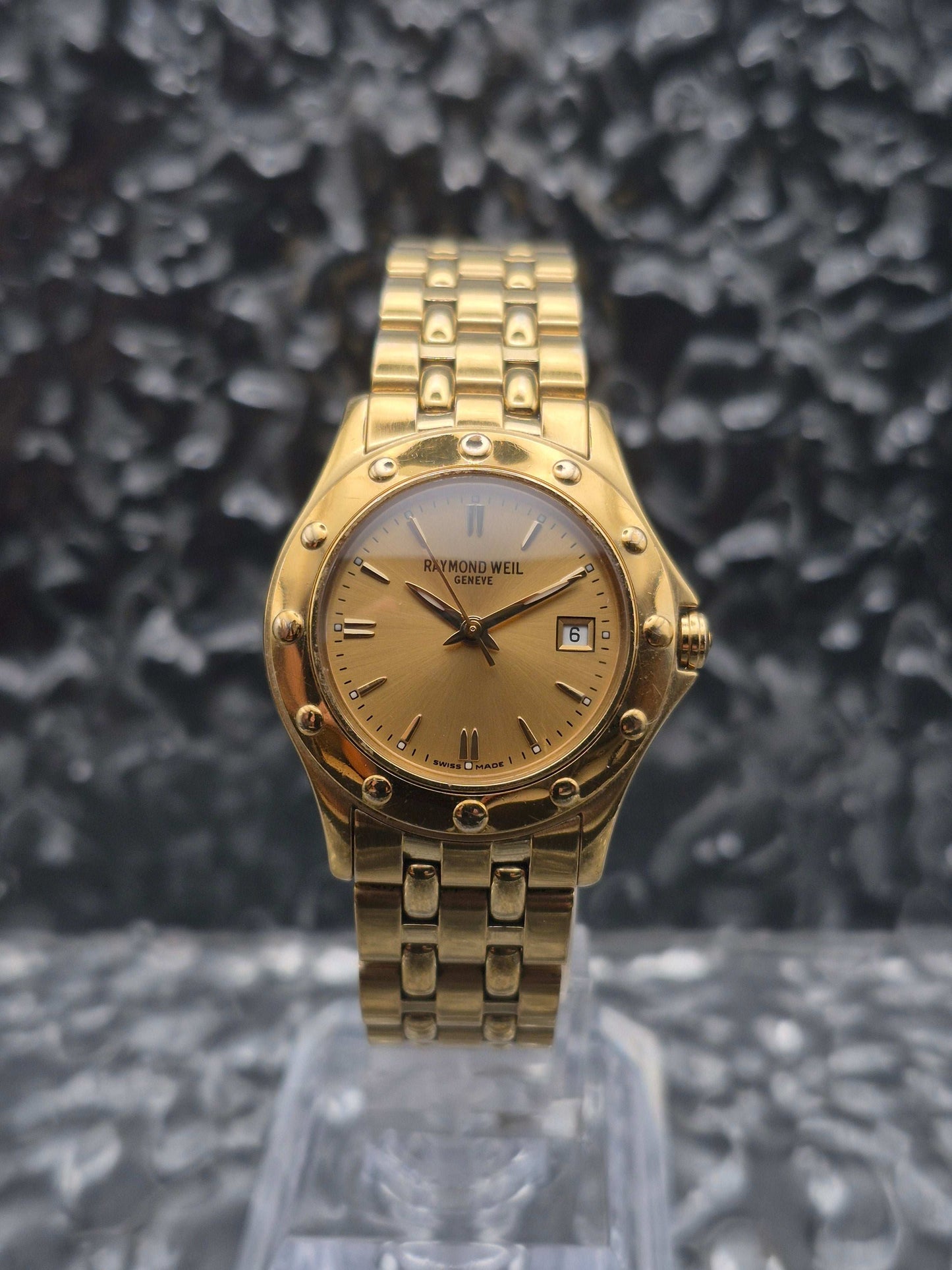 Raymond Weil 'Tango' Ref. 5390 Gold Tone Quartz