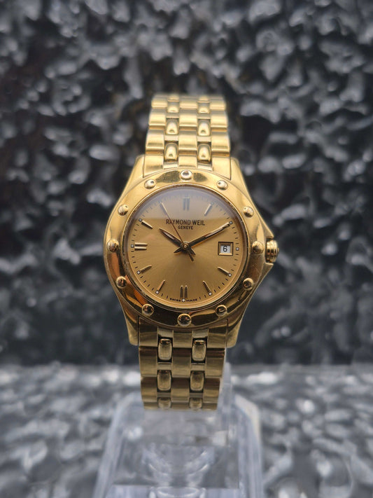 Raymond Weil 'Tango' Ref. 5390 Gold Tone Quartz