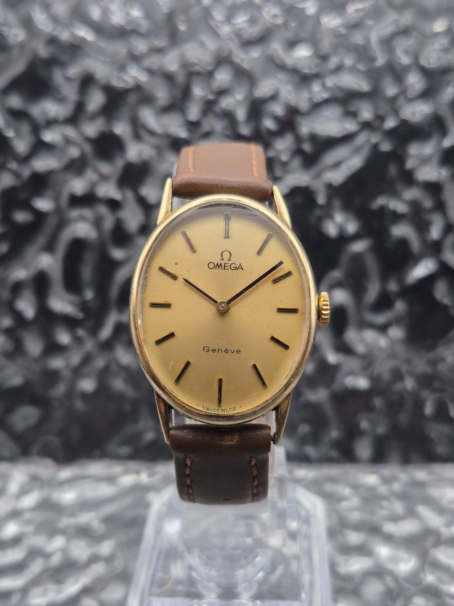 Omega Oval Dresswatch Ref. 511.416 Gold Tone Manual Wound - Red Robin Watches