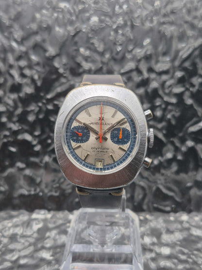 Junghans Olympic Blue Panda Cal. 688.10 - Red Robin Watches