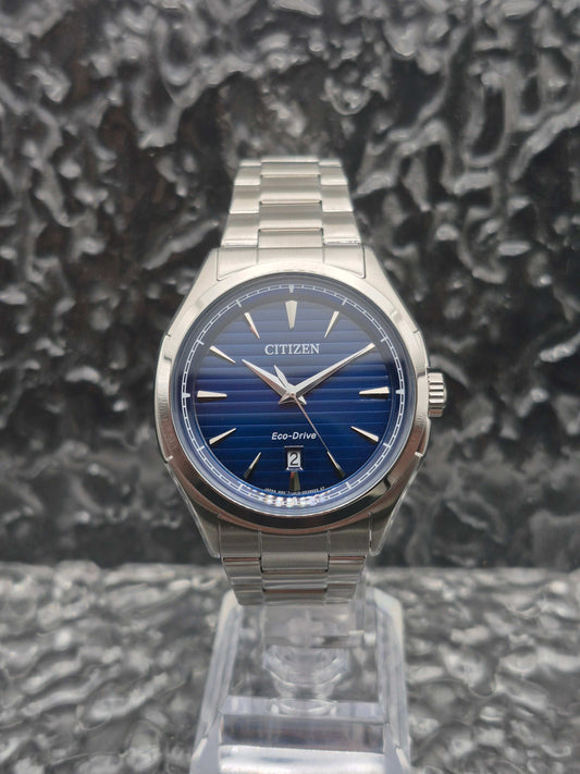 Citizen Eco-Drive Blue Dial Ref. AW1750-85L Full Set - Red Robin Watches