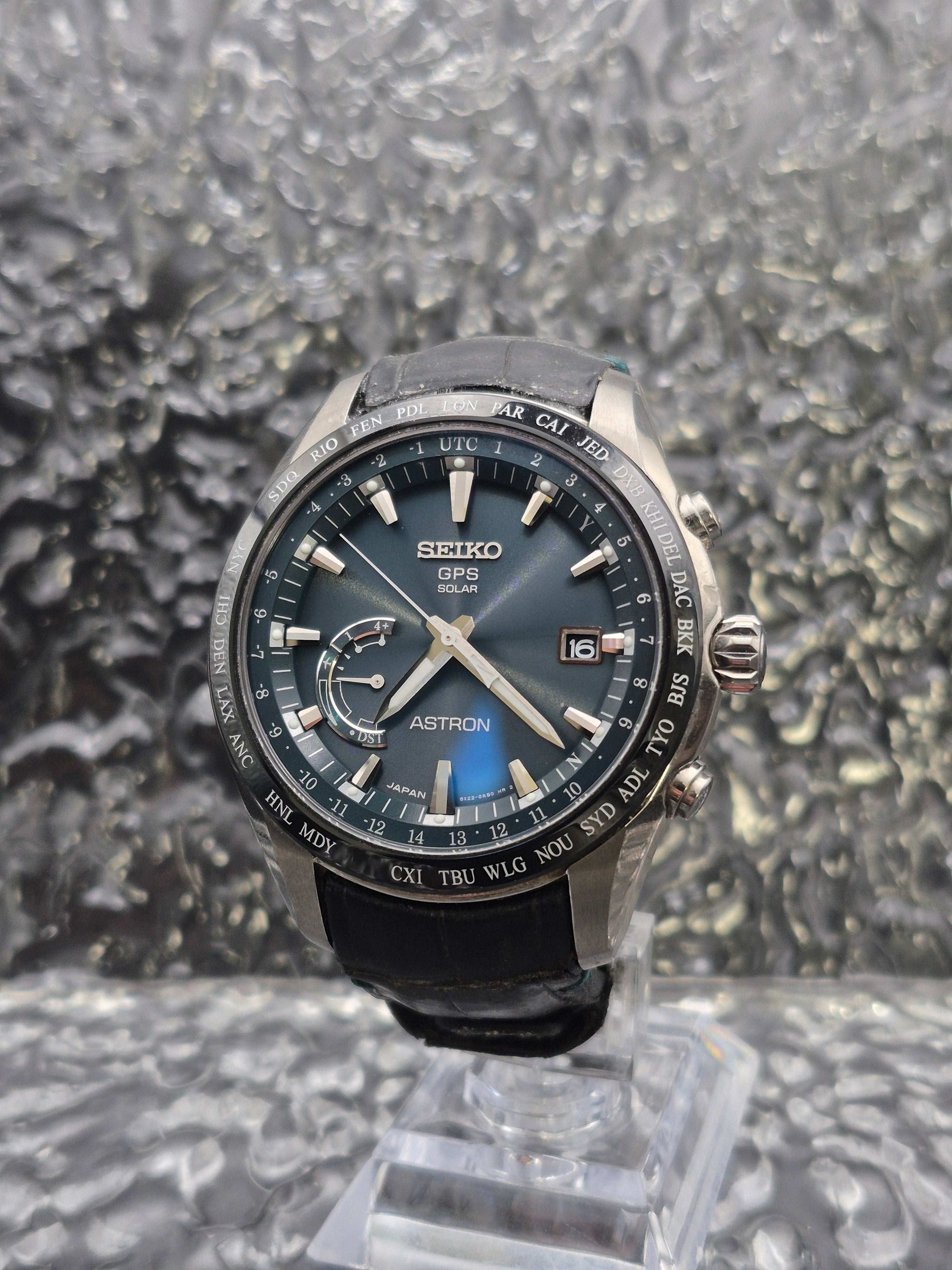 Seiko Astron GPS Solar Ref. 8X22-0AG0 - SSE115J1 Full Set - Red Robin Watches