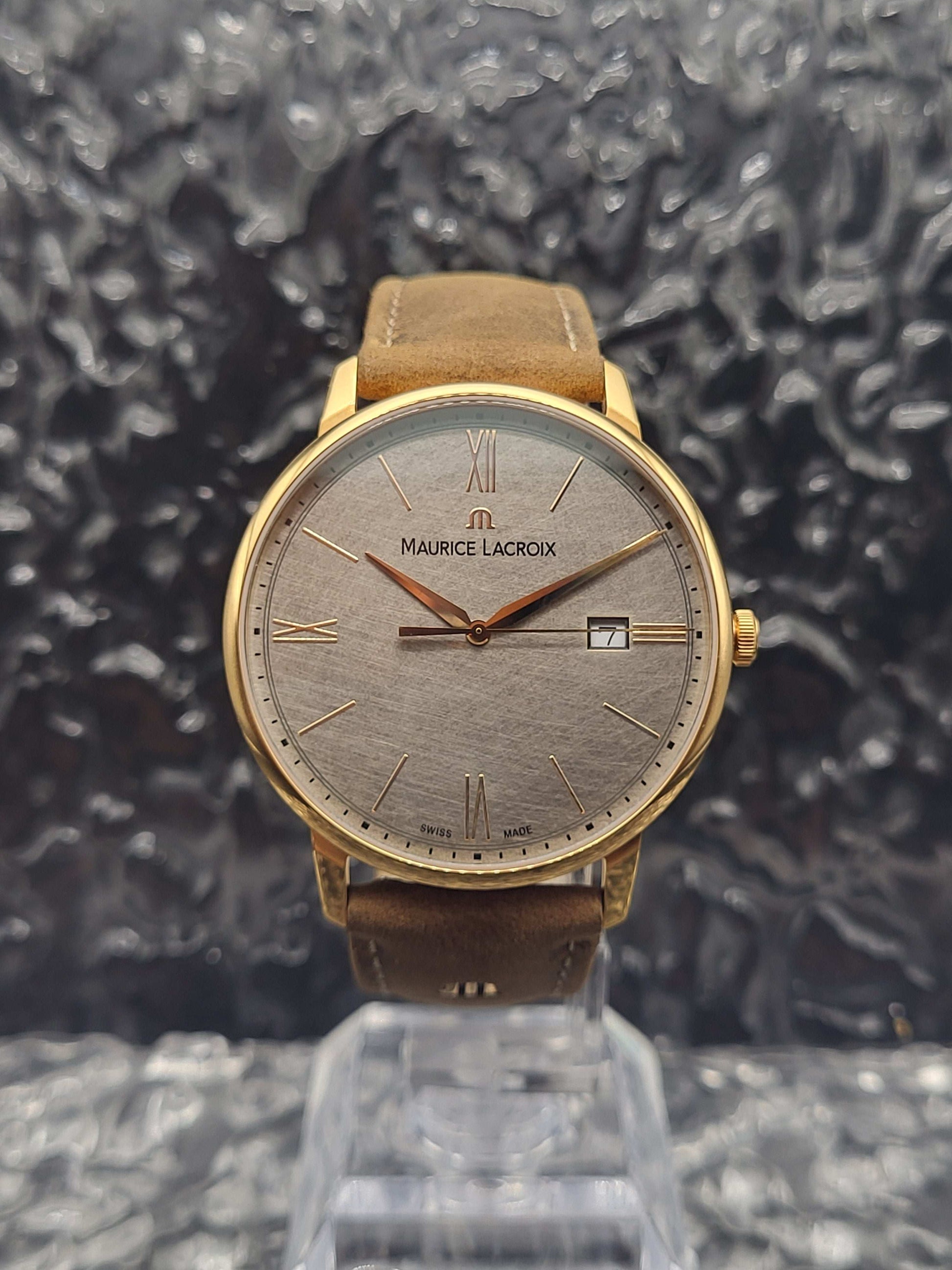 Maurice Lacroix Eliros - Ref. EL1118-PVP01-210-1 - Quartz - Rose Gold - Full Set