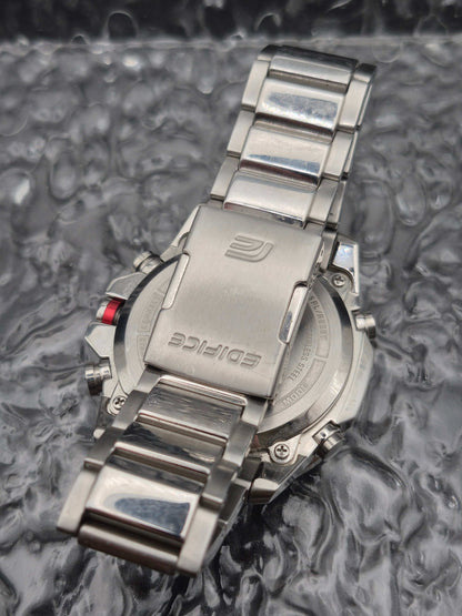 Casio Edifice Tough Solar Ref. ECB-500 Ana-Digi Bluetooth Men's - Red Robin Watches