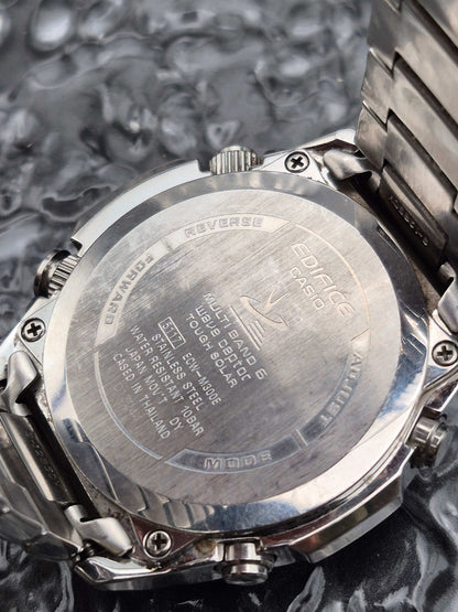 Casio Edifice Tough Solar Ref. ECW-M300E Ana-Digi Wave Ceptor - Red Robin Watches