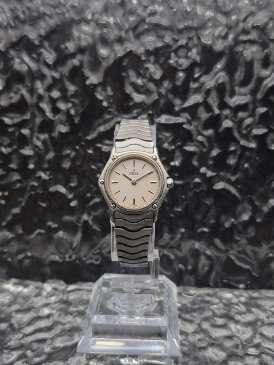 Ebel Classic Wave - Ref. 166901 - Ladies Quartz Watch - Steel - Cal. 157