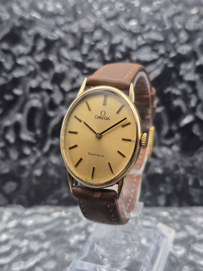 Omega Oval Dresswatch Ref. 511.416 Gold Tone Manual Wound - Red Robin Watches
