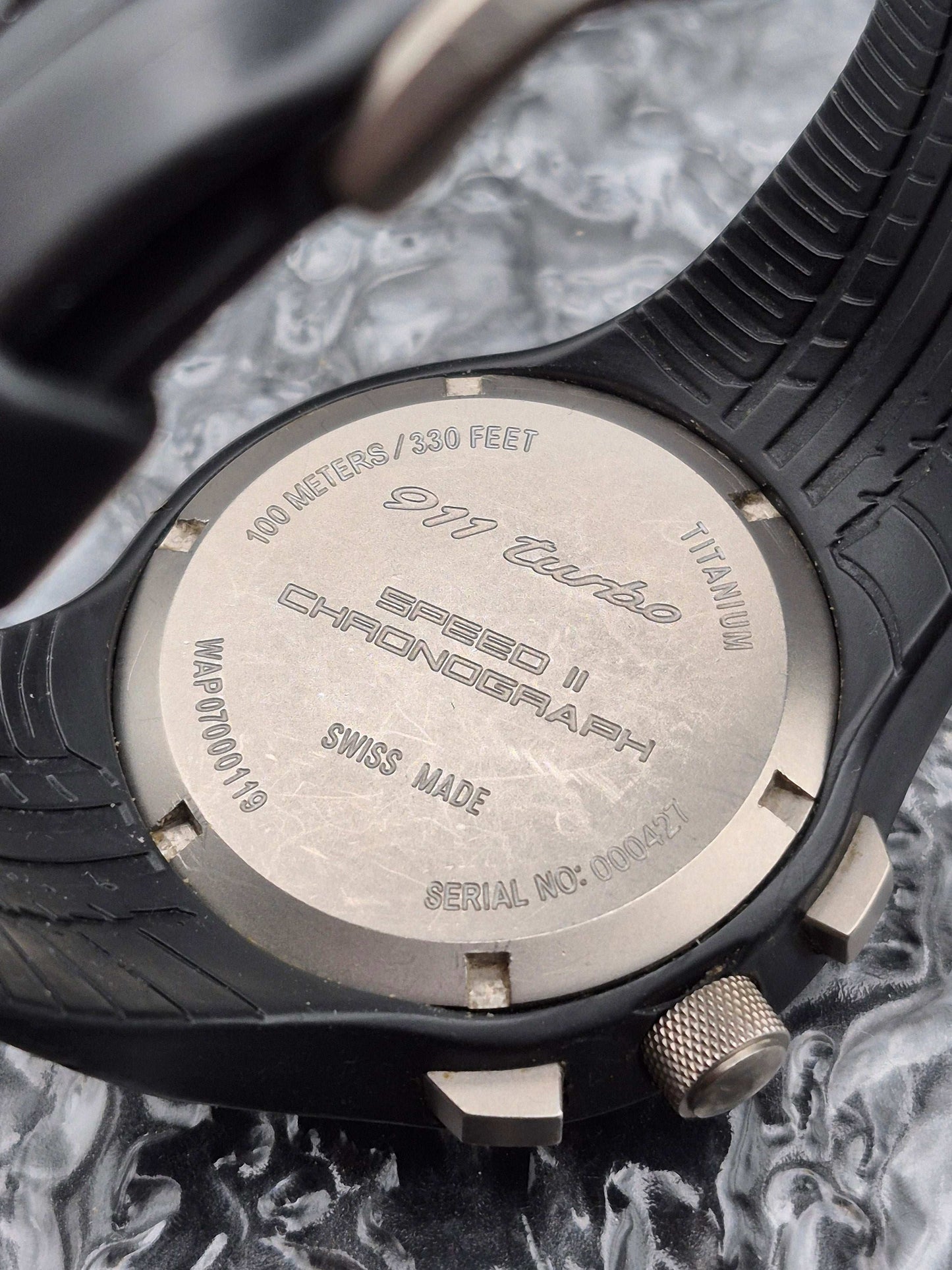 Porsche Design Driver Selection Ref. WAP07000119 Titanium Quartz - Red Robin Watches