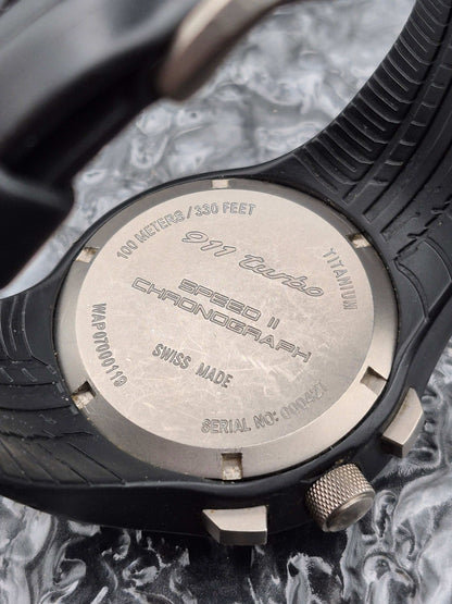 Porsche Design Driver Selection Ref. WAP07000119 Titanium Quartz - Red Robin Watches