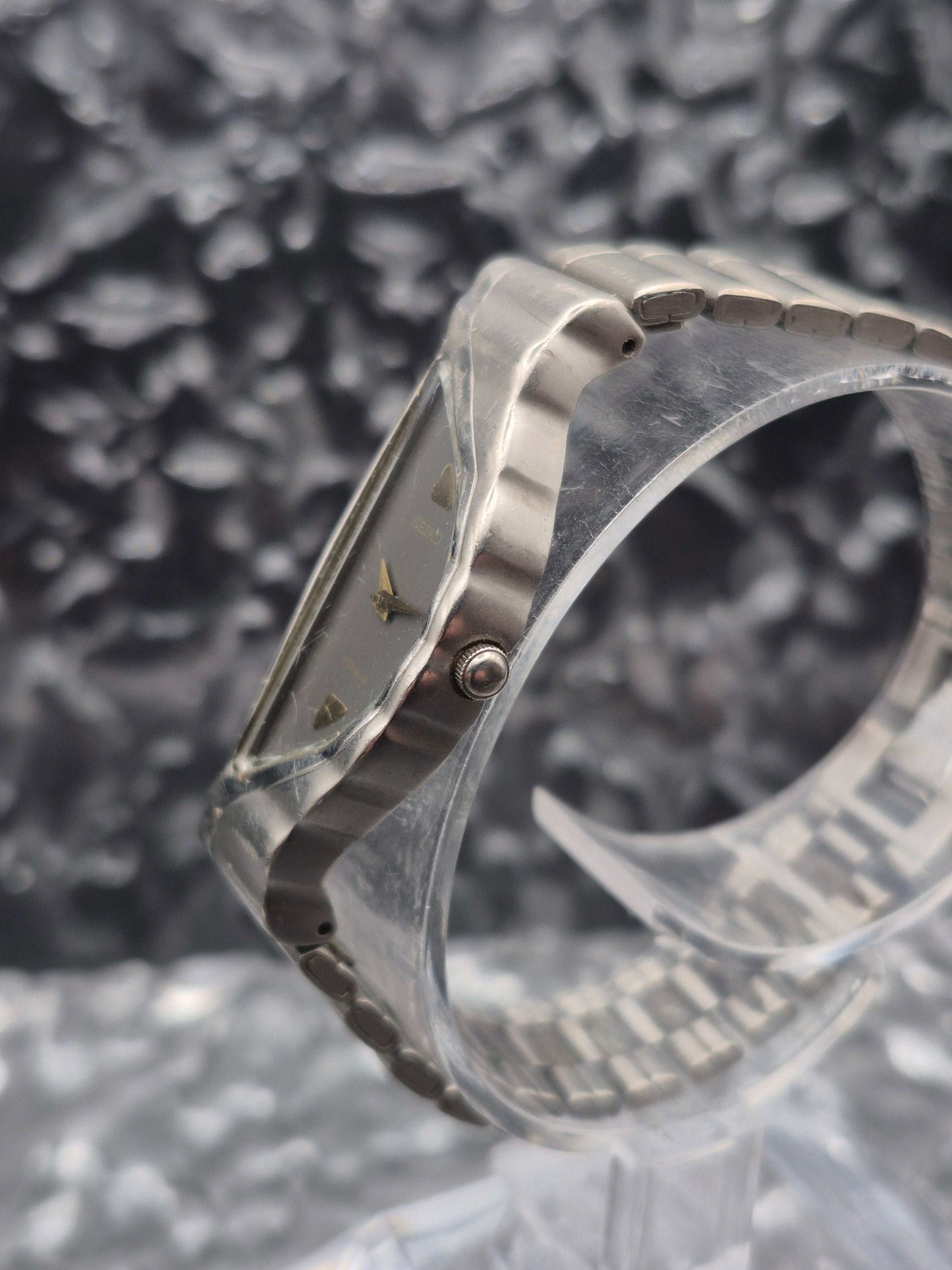 Seiko Rivoli Half Moon Ref. 1N00-F100 Full Set Titanium May 1996