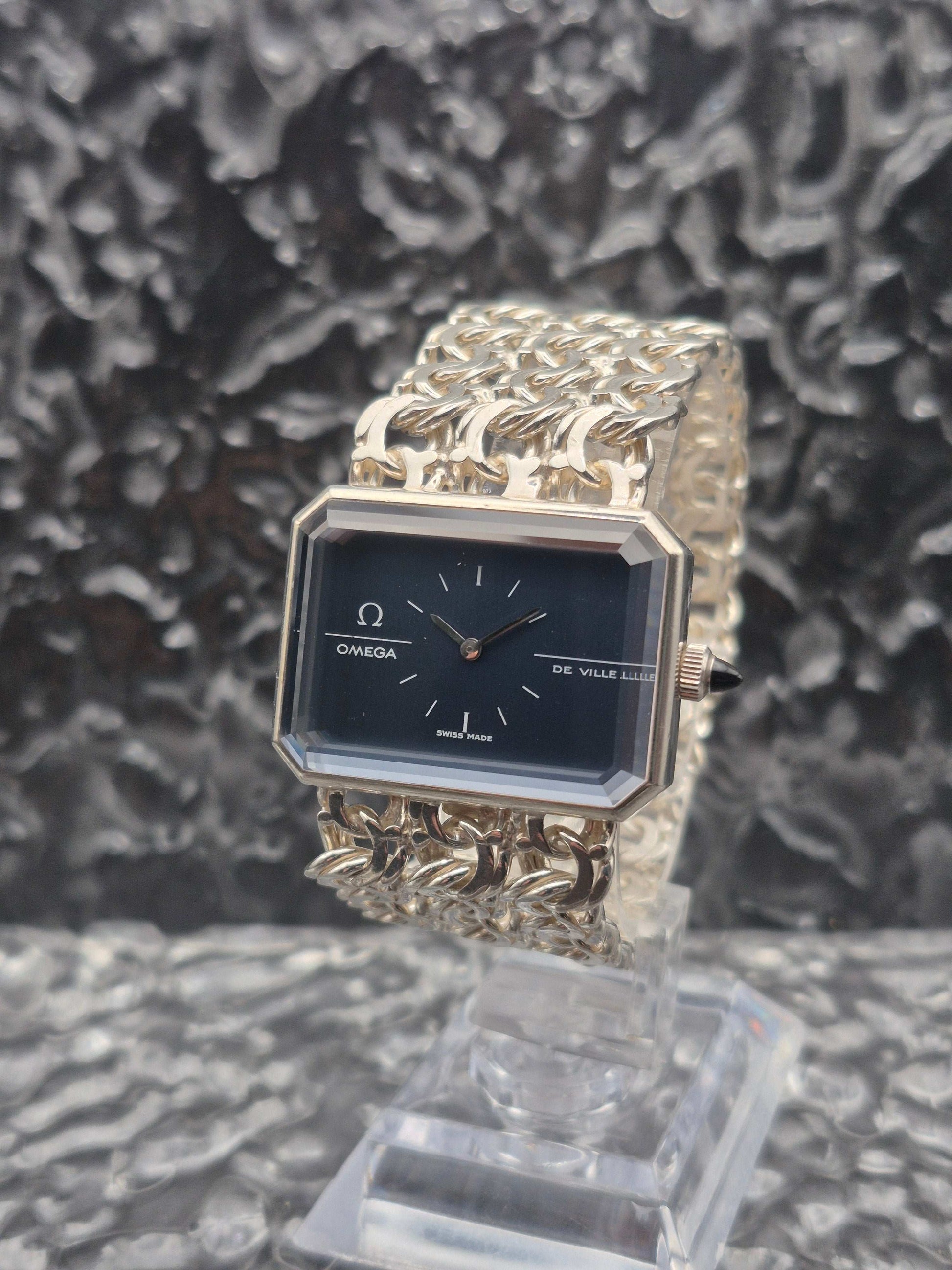 Omega De Ville 'Jeux D'Argent' By Andrew Grima Ref. 8272 - Solid 925 Silver - Red Robin Watches