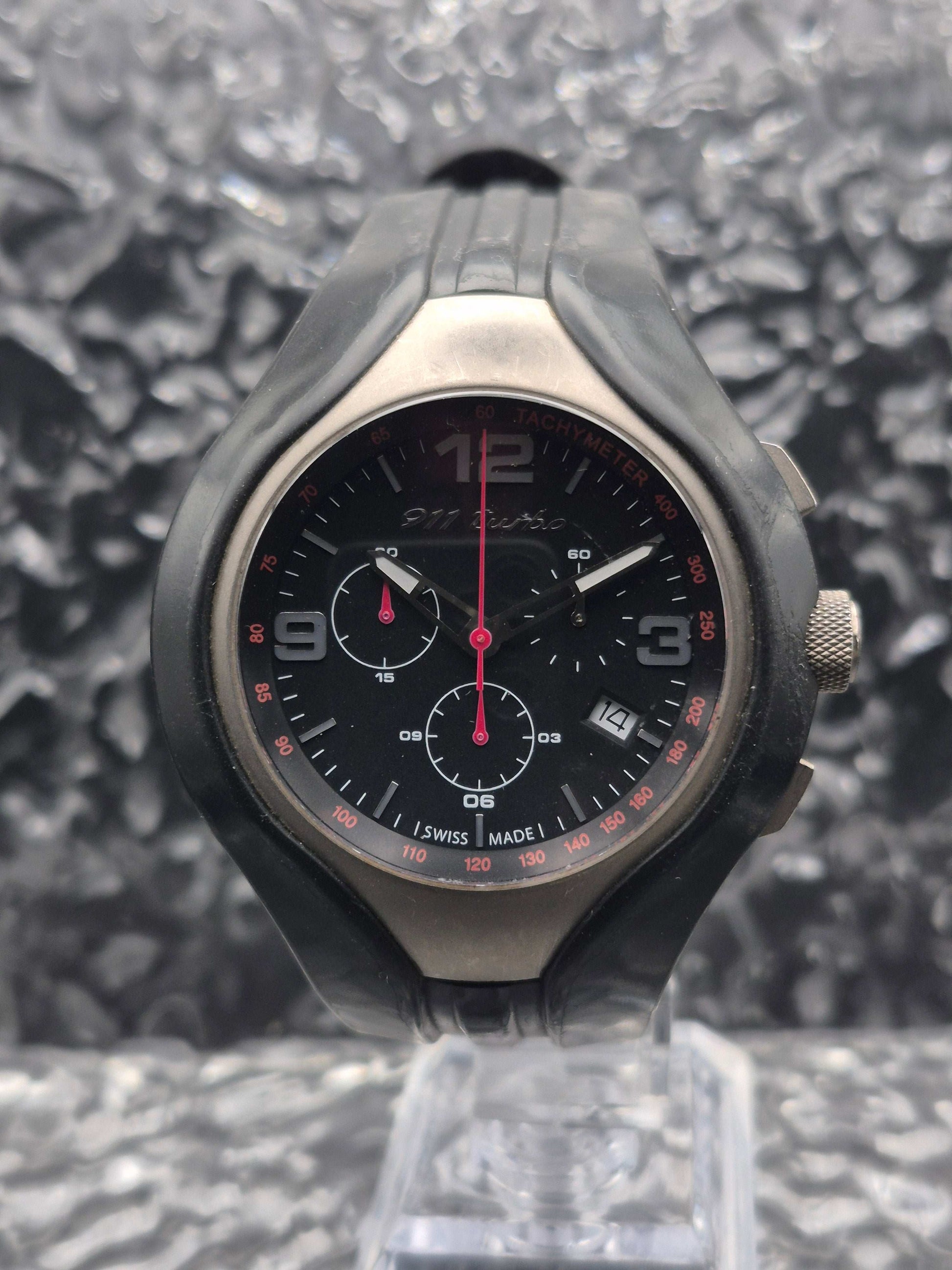 Porsche Design Driver Selection Ref. WAP07000119 Titanium Quartz - Red Robin Watches
