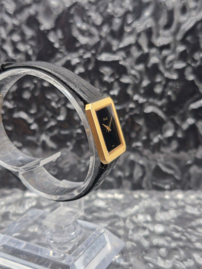 Piaget Protocole Onyx Black Dial Ref. 4154 Solid Gold - Original Buckle