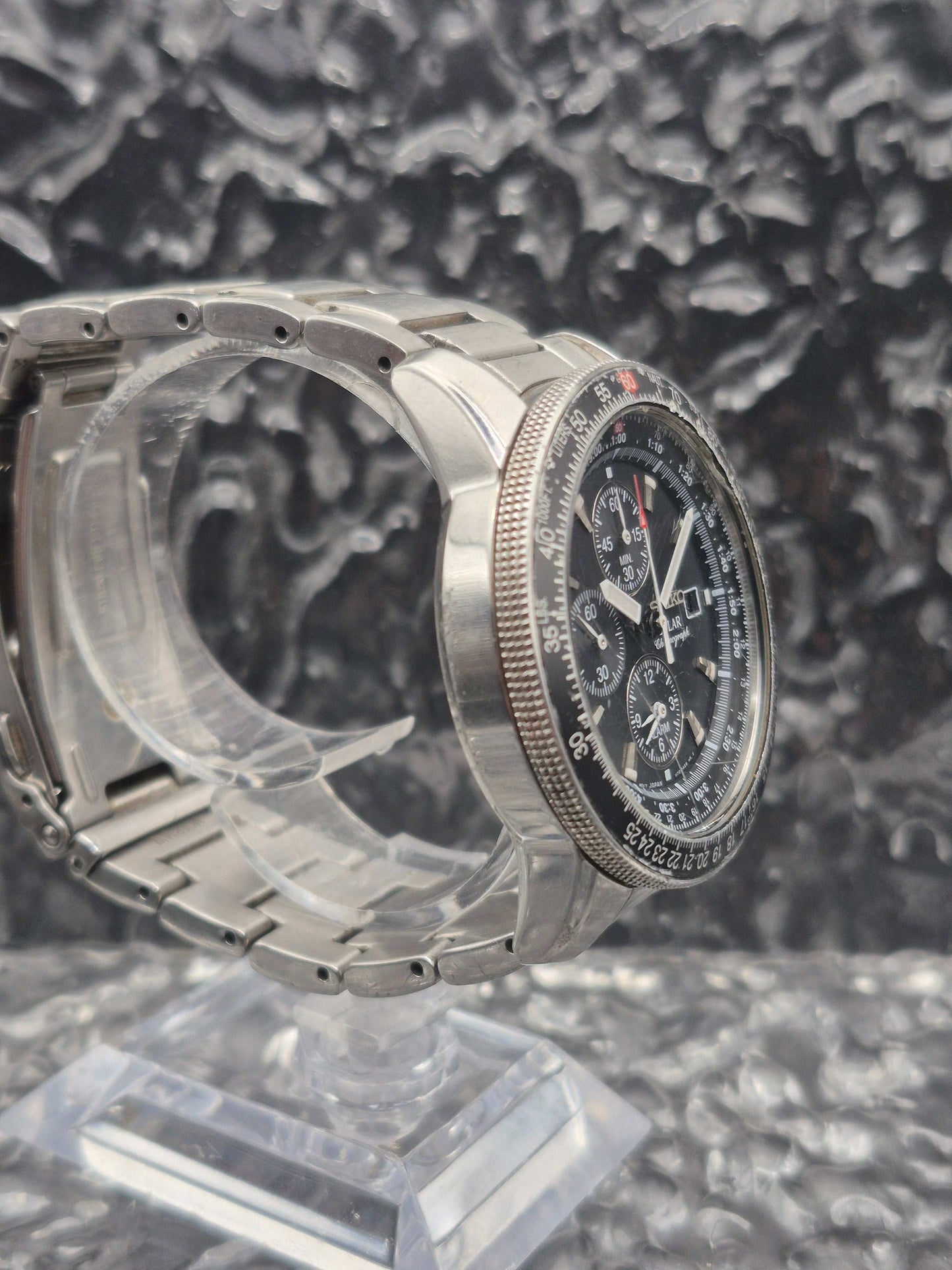 Seiko Solar Flightmaster Ref. V172-0AC0 - SSC007 Chronograph - Red Robin Watches