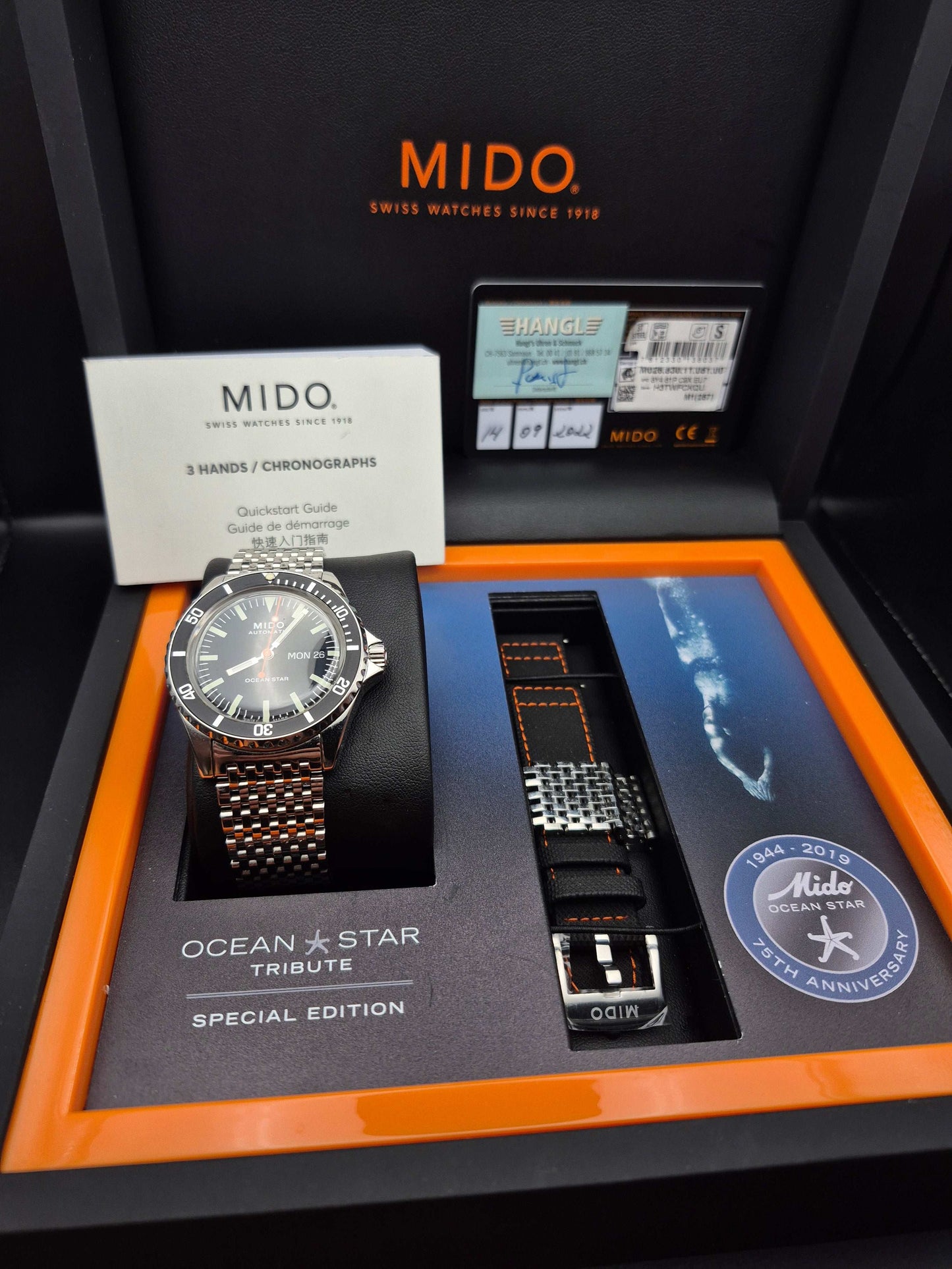 Mido Ocean Star Tribute Special Edition Ref. M0268301105100 Full Set Automatic - Red Robin Watches