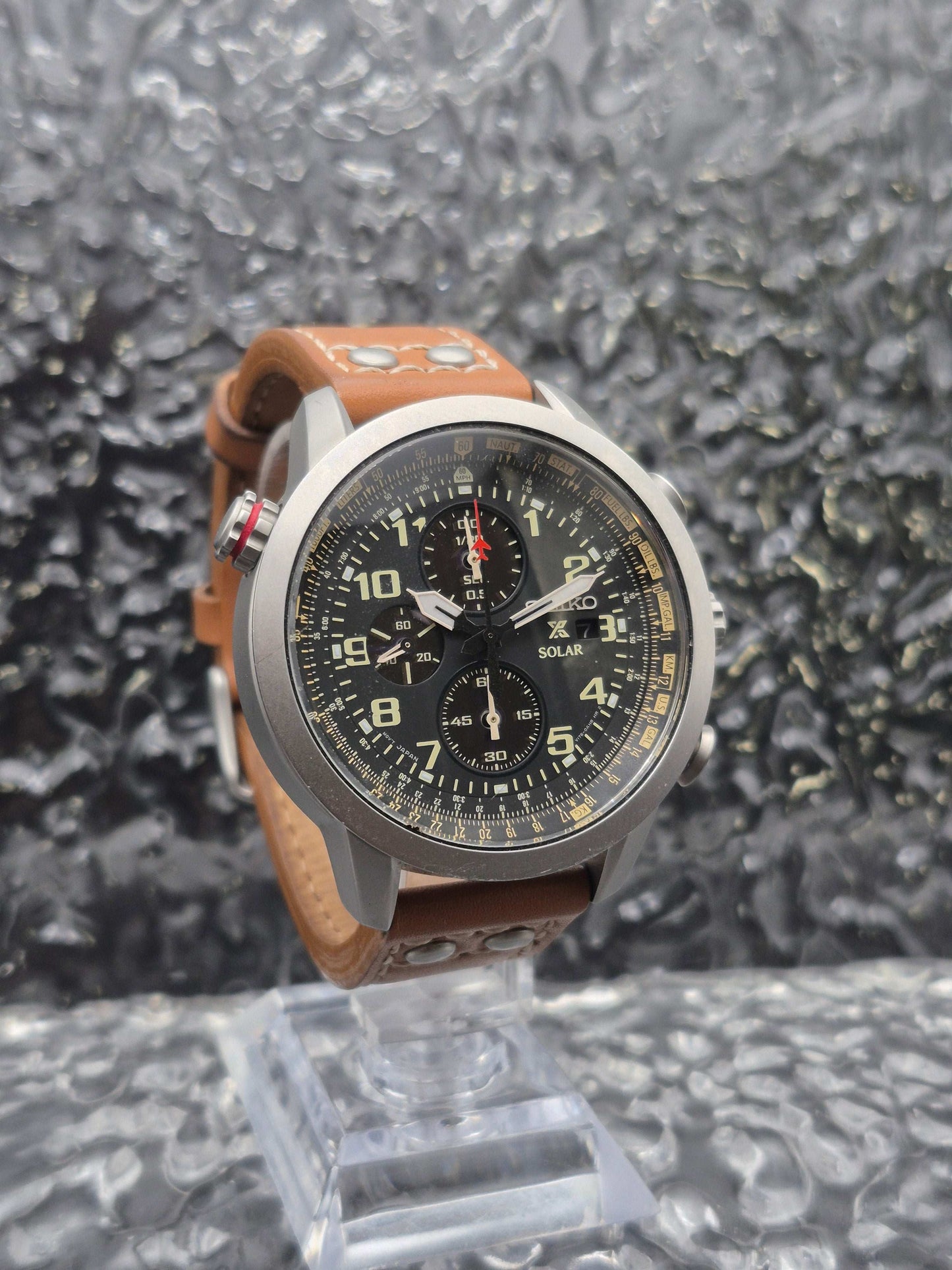 Seiko Prospex Sky Solar Chronograph Ref. SSC421P1 - V176-0AG0 Full Set - Red Robin Watches