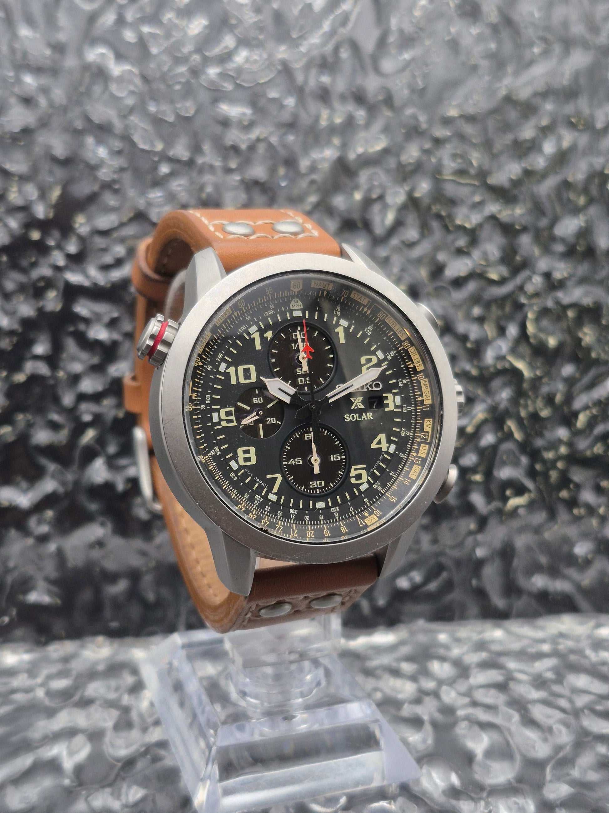 Seiko Prospex Sky Solar Chronograph Ref. SSC421P1 - V176-0AG0 Full Set - Red Robin Watches