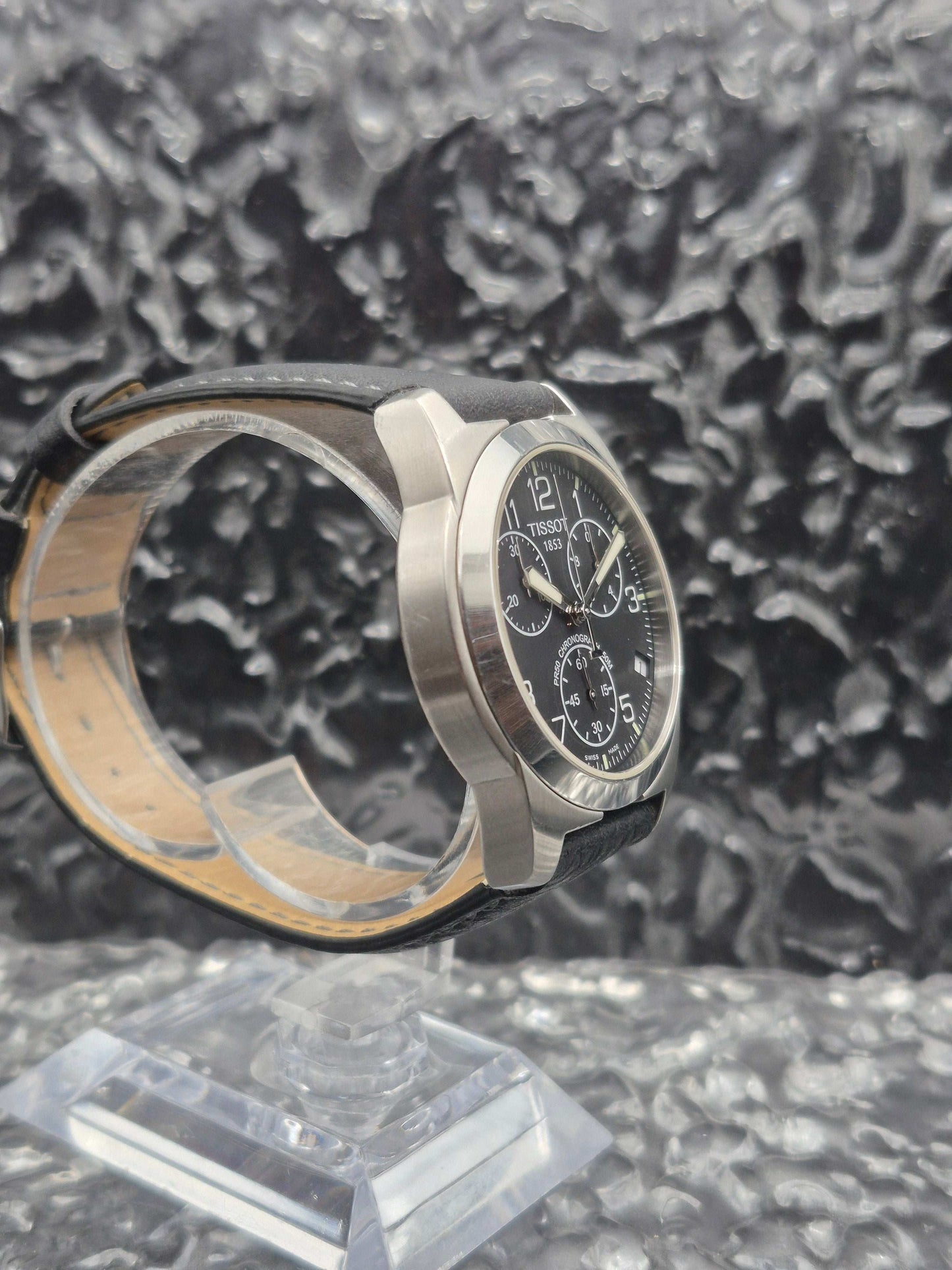 Tissot 1853 PR50 Quartz Chronograph Ref. J378/478 Black Dial - Red Robin Watches