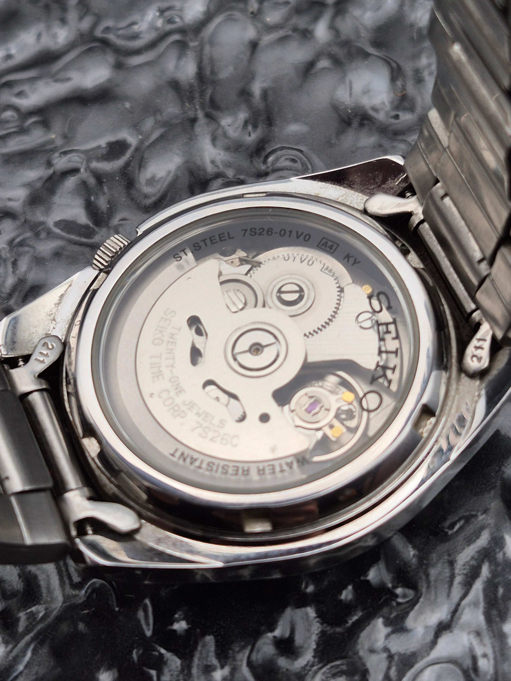 Seiko 5 Sports Automatic Ref. SNKL41K1 - 7S26-01V0 White Dial
