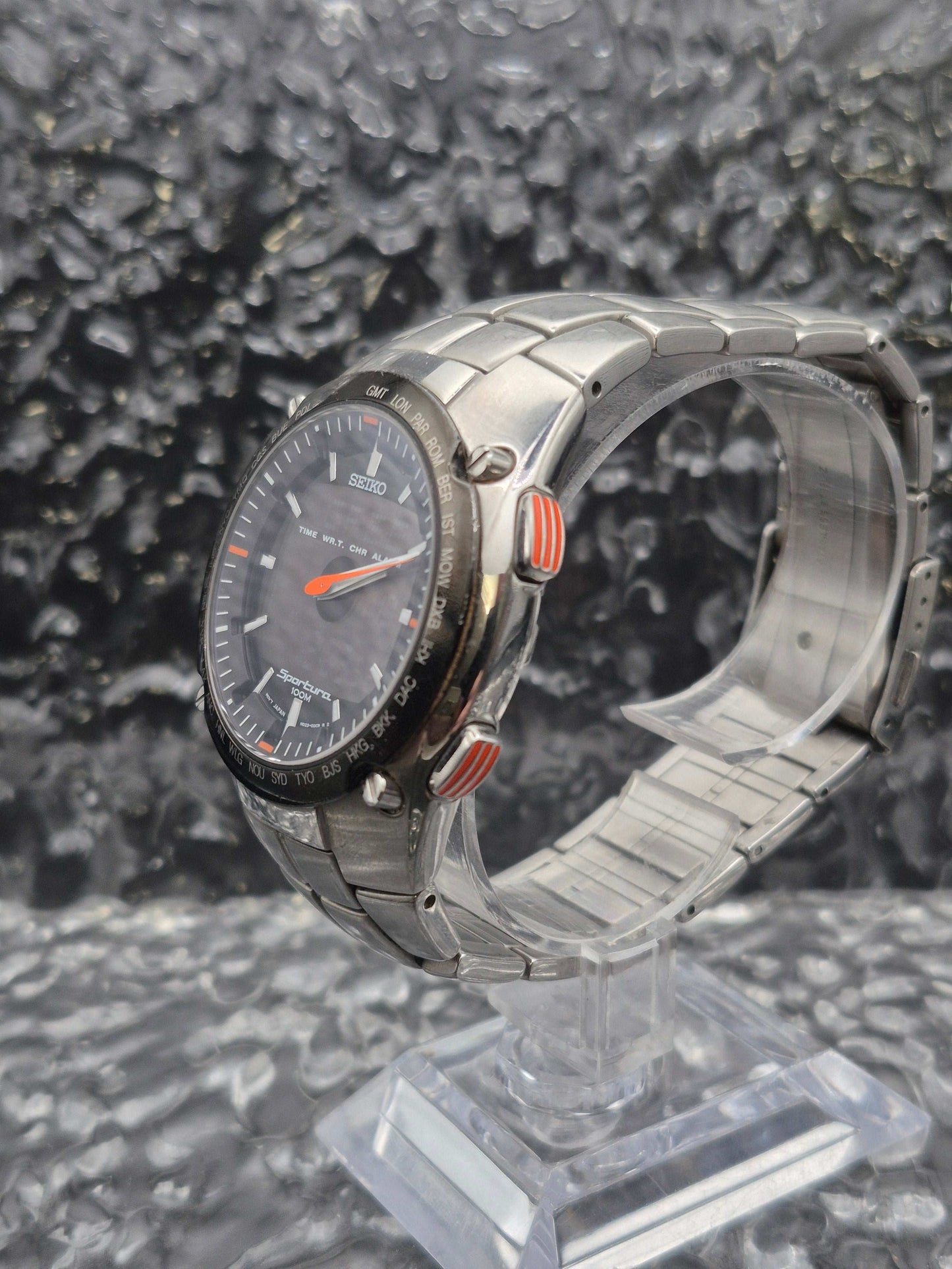 Seiko Sportura Ana-Digi Ref. H023-00C0 Multifunctional Quartz Boxed - Red Robin Watches