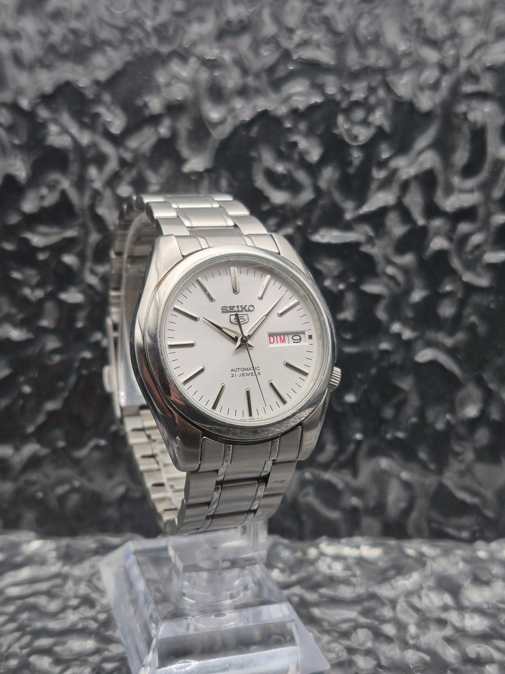 Seiko 5 Sports Automatic Ref. SNKL41K1 - 7S26-01V0 White Dial