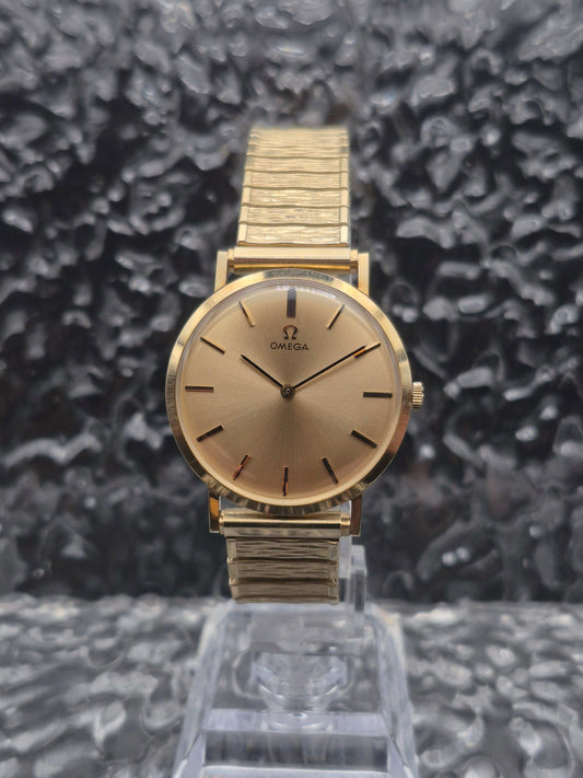 Omega Ultra Thin 14K Solid Gold Ref. D 6672 - Cal. 625 Dress Watch