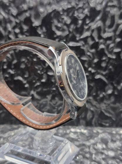 Vintage Poljot Mechanical Men's Watch Made In Russia Black Dial - Red Robin Watches