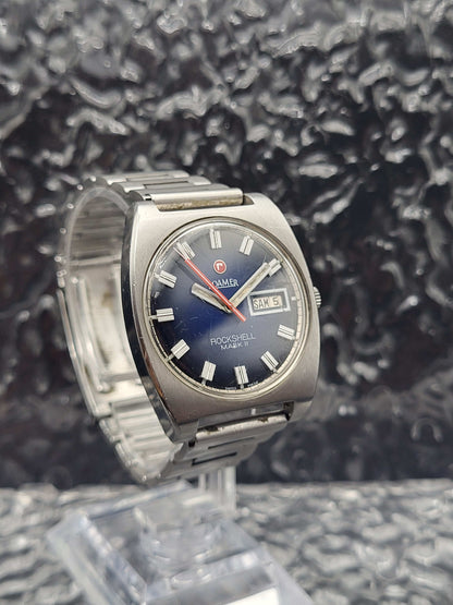 Roamer Rockshell Mark II - Mark 2 - Day Date - Blue