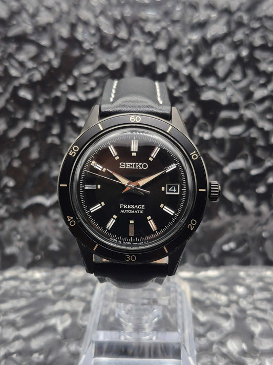 Seiko Presage Ref. SRPH95J1 - 4R35-05G0 Black Automatic - Red Robin Watches
