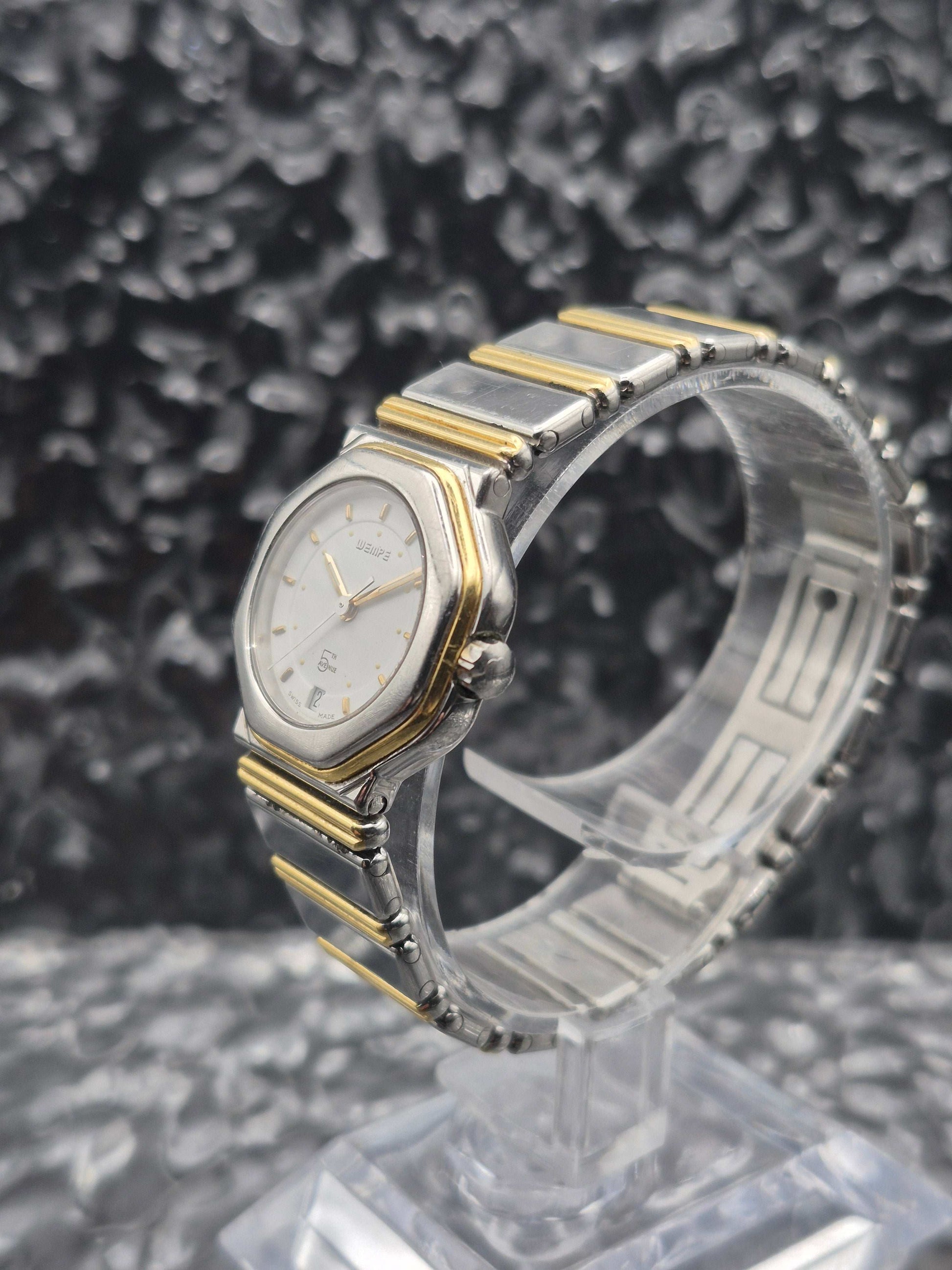 Wempe 5th Avenue Ref. 1878 - 11-1878-201 Steel And Gold Ladies Quartz