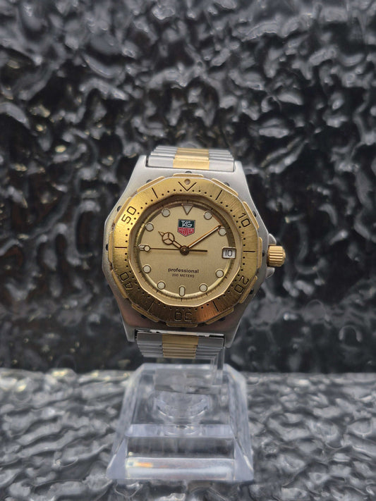 Tag Heuer Professional 200 Meters Mid Size Ref. 935.406 Quartz Diver Two Tone - Red Robin Watches