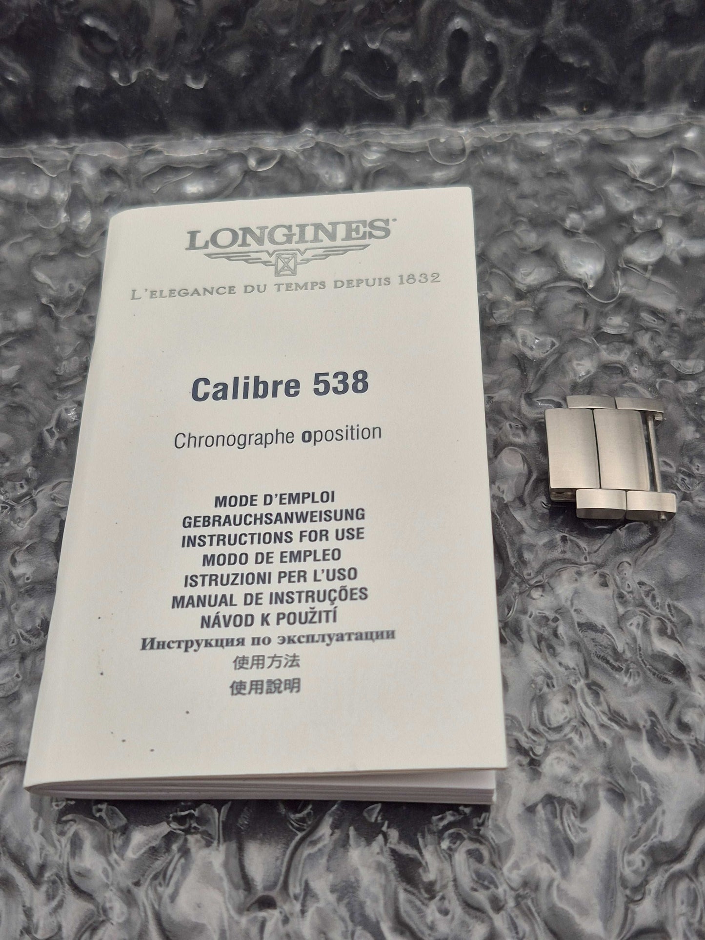 Longines Opposition Quartz Chronograph Ref. L3.618.4 - Red Robin Watches