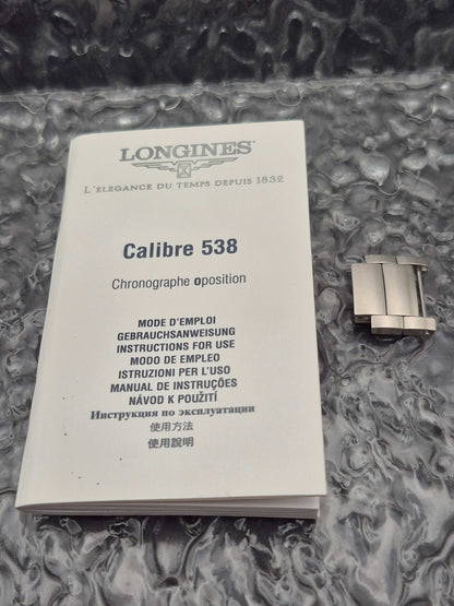 Longines Opposition Quartz Chronograph Ref. L3.618.4 - Red Robin Watches