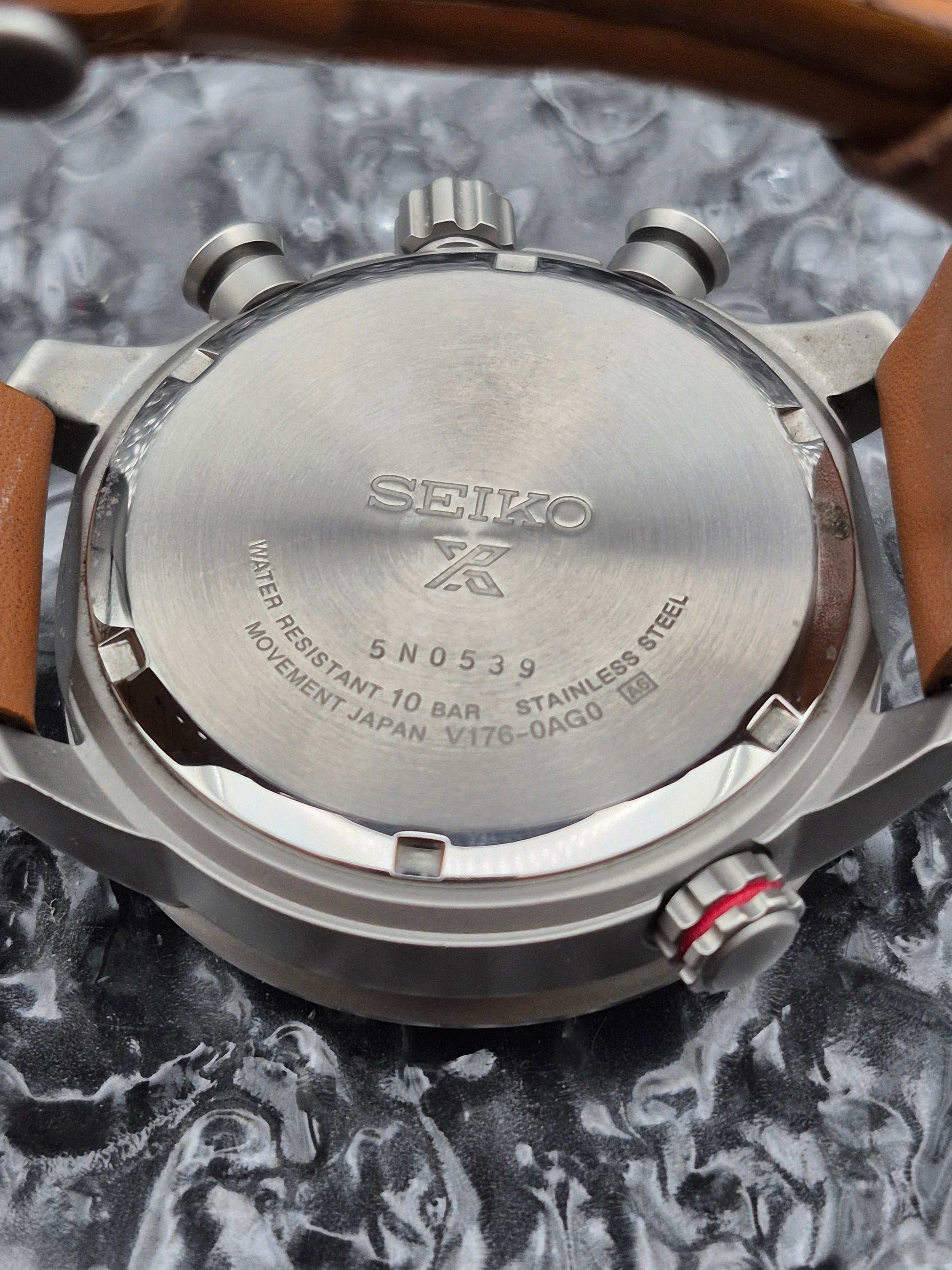 Seiko Prospex Sky Solar Chronograph Ref. SSC421P1 - V176-0AG0 Full Set - Red Robin Watches