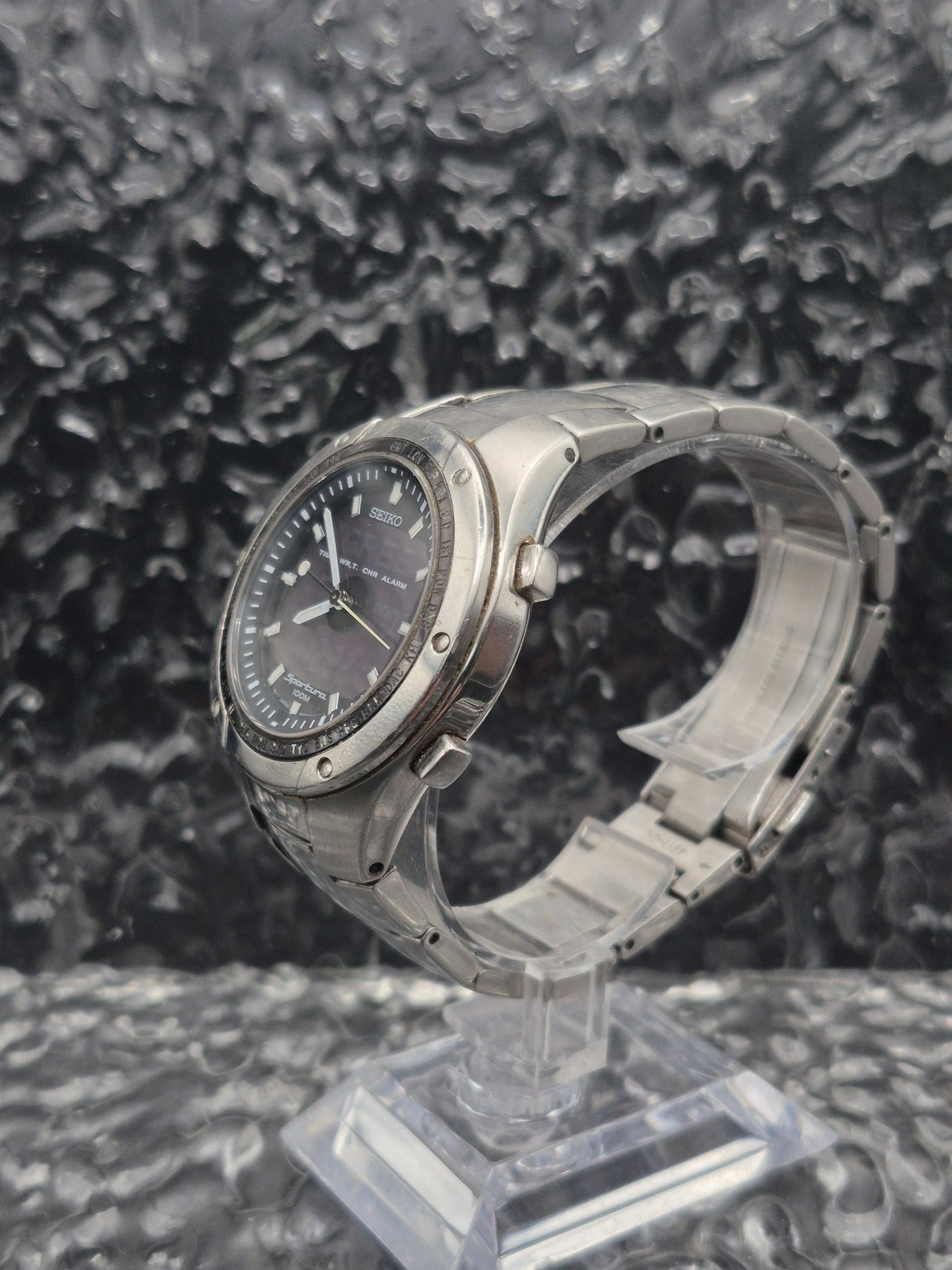 Seiko Sportura Ana-Digi Ref. H023-00A0 Multifunctional Quartz