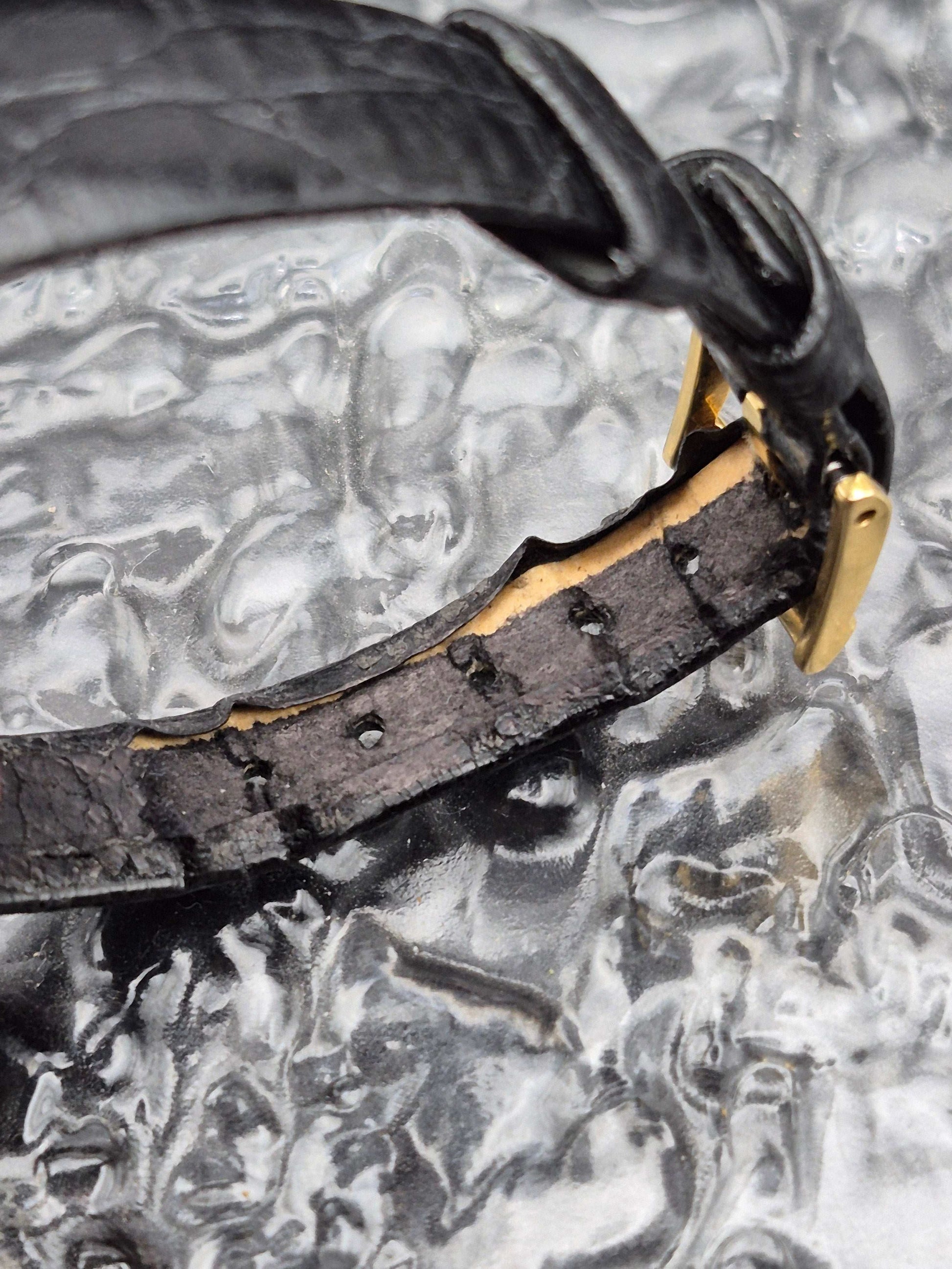 Piaget Protocole Onyx Black Dial Ref. 4154 Solid Gold - Original Buckle