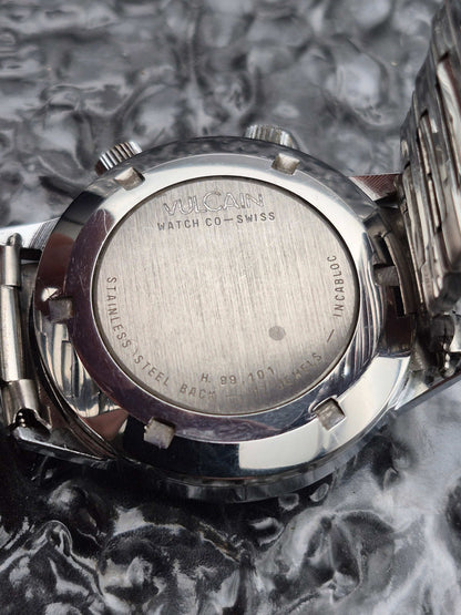 Vulcain Cricket Alarm Watch - Ultra Rare Full Set Ref. H.99.101 - Red Robin Watches