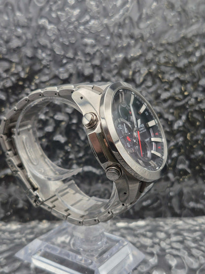 Casio Edifice Tough Solar Ref. ECB-500 Ana-Digi Bluetooth Men's - Red Robin Watches