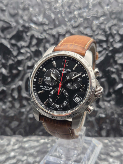 Certina 1888 DS Podium Quartz Chronograph Ref. 536.7129.42.69 - Red Robin Watches