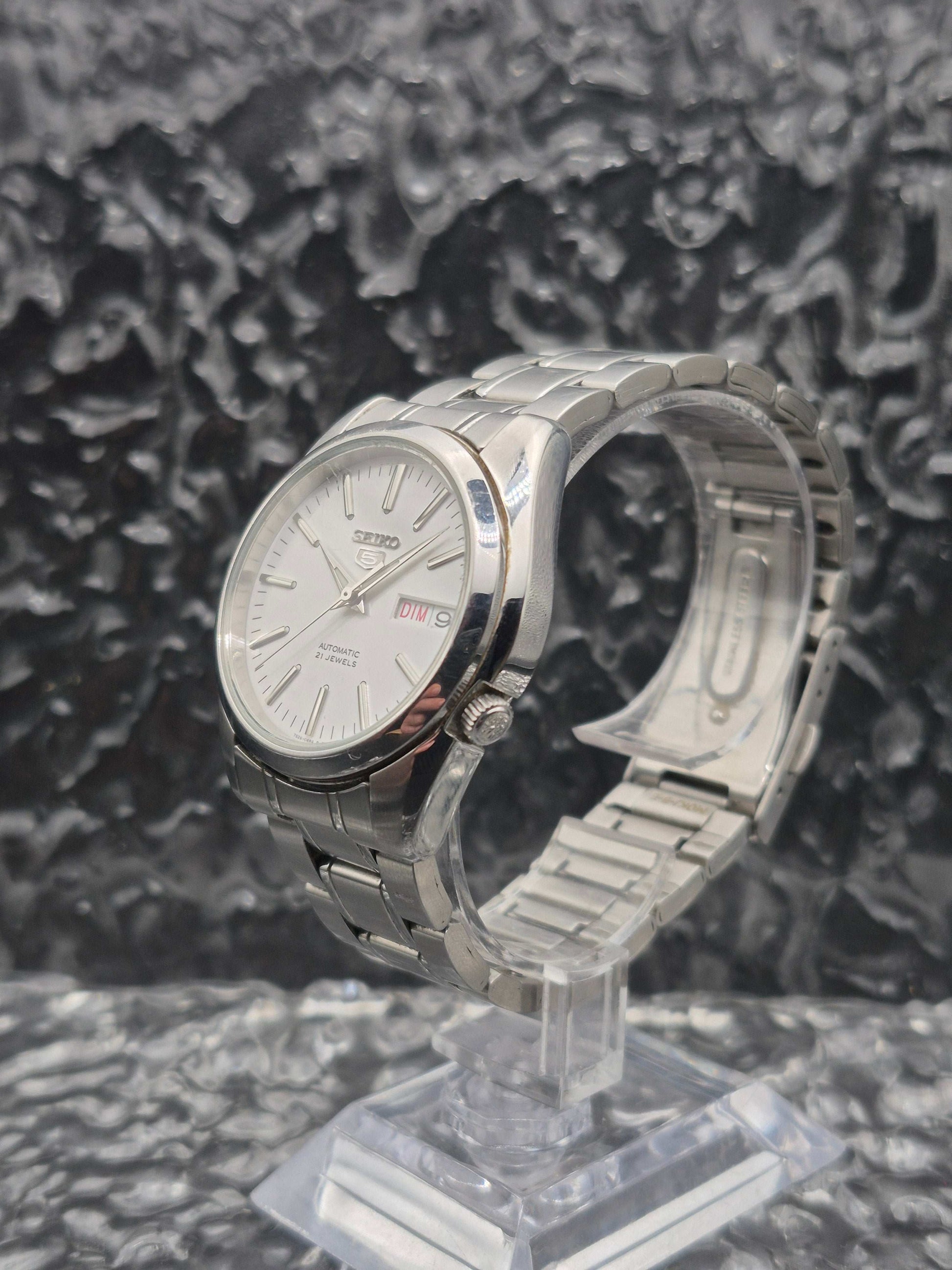 Seiko 5 Sports Automatic Ref. SNKL41K1 - 7S26-01V0 White Dial