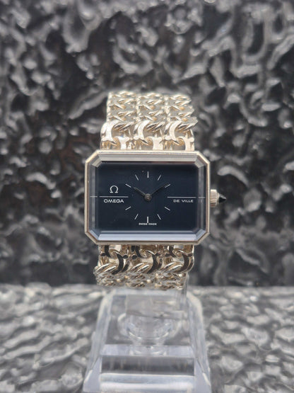 Omega De Ville 'Jeux D'Argent' By Andrew Grima Ref. 8272 - Solid 925 Silver - Red Robin Watches