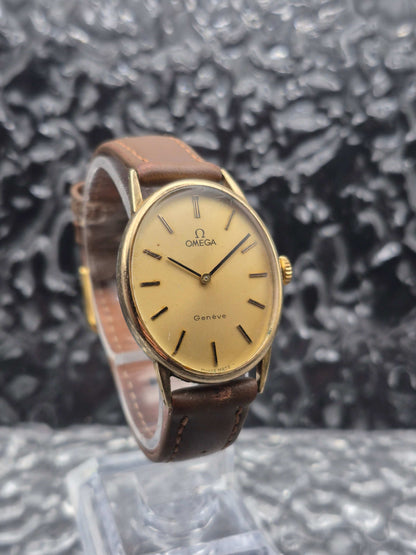 Omega Oval Dresswatch Ref. 511.416 Gold Tone Manual Wound - Red Robin Watches